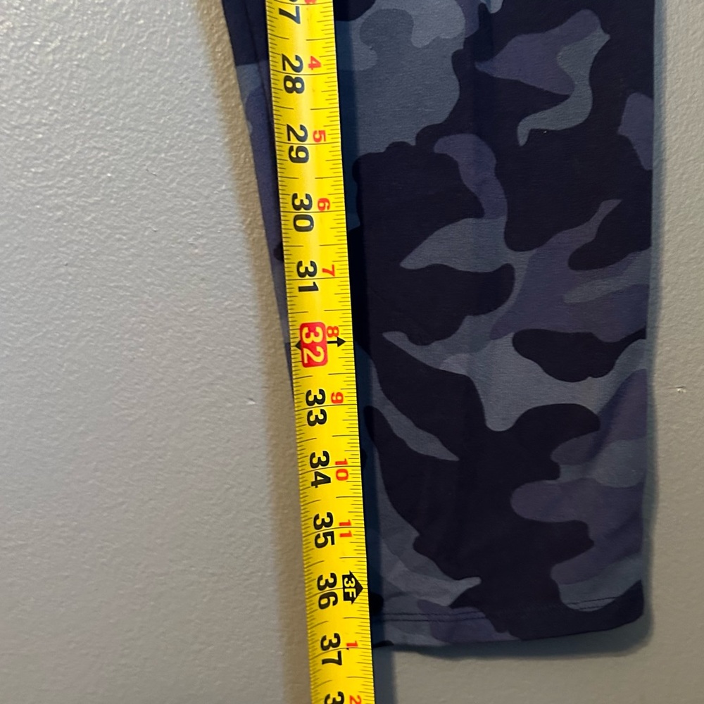NWT Style & Co Sz 3X Women’s Blue Camouflage Full Length Leggings! - Picture 9 of 11